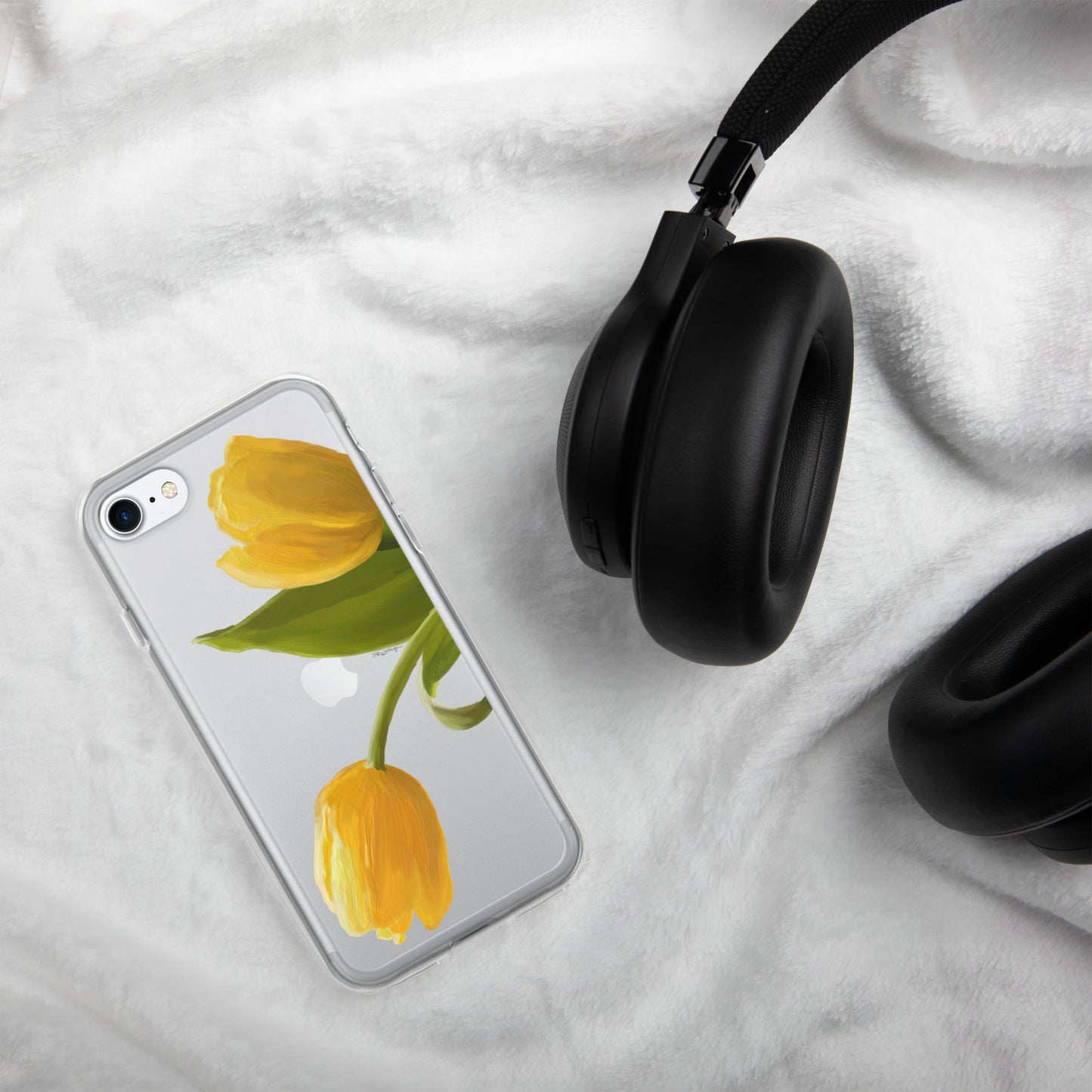 Sue’s Yellow Tulips Clear Case for iPhone®