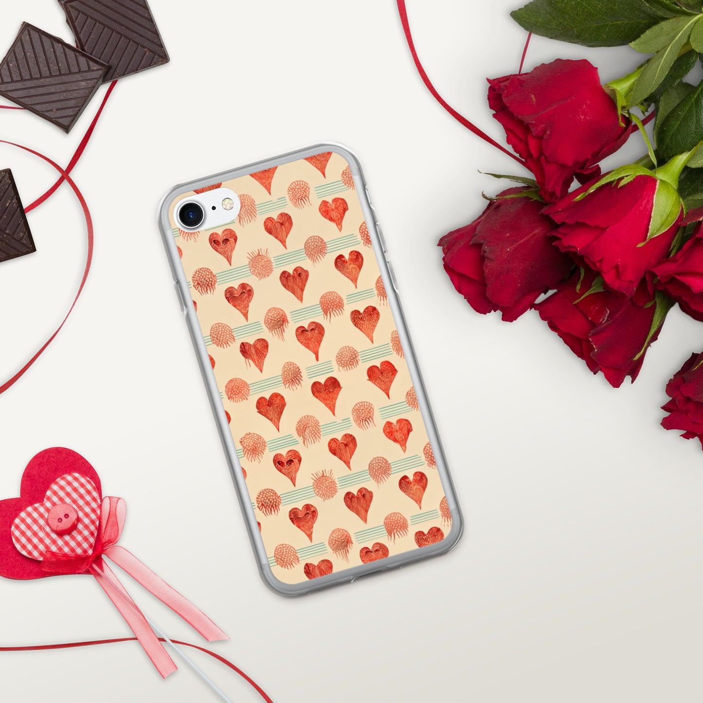 Loves Prints Clear Case for iPhone®