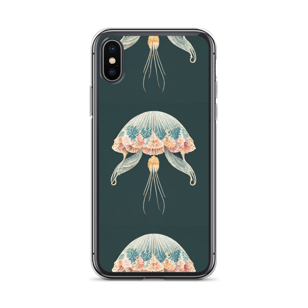 Aquatic Elegance Clear Case for iPhone®