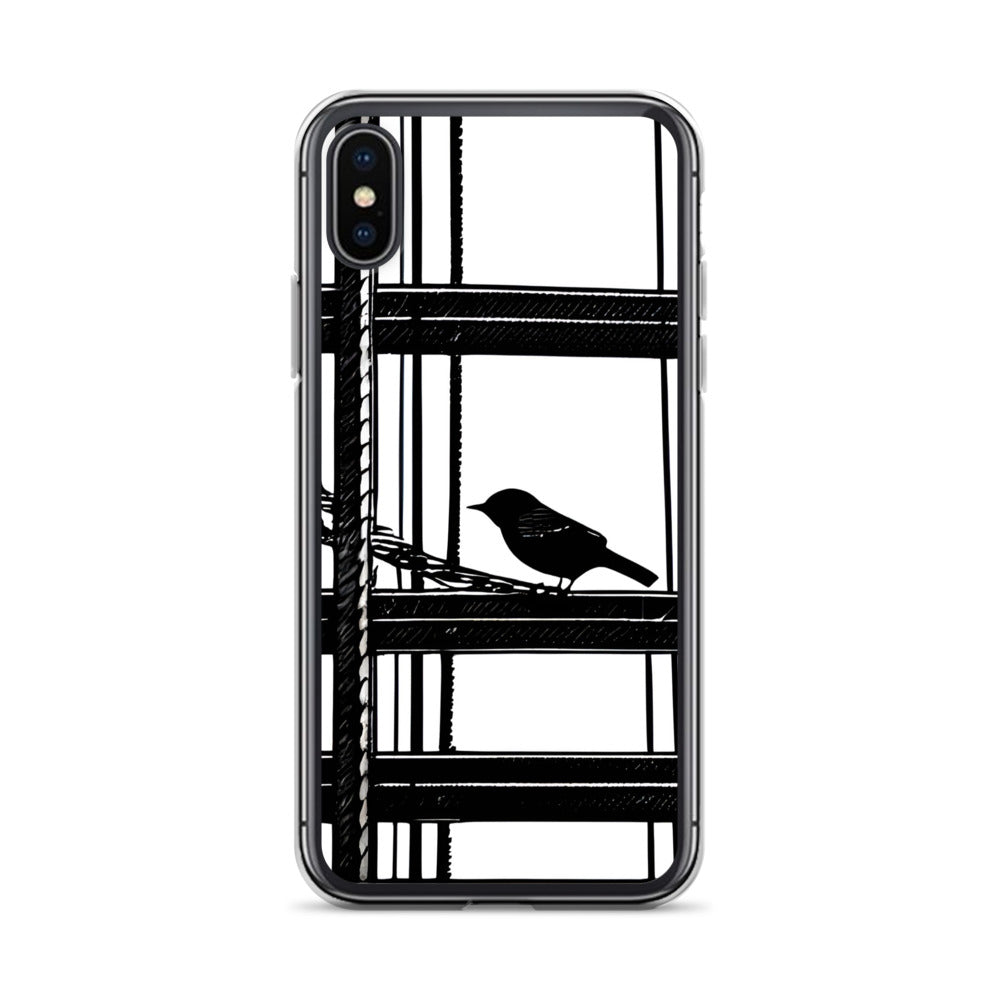 Solitary Perch on Clear Case for iPhone®