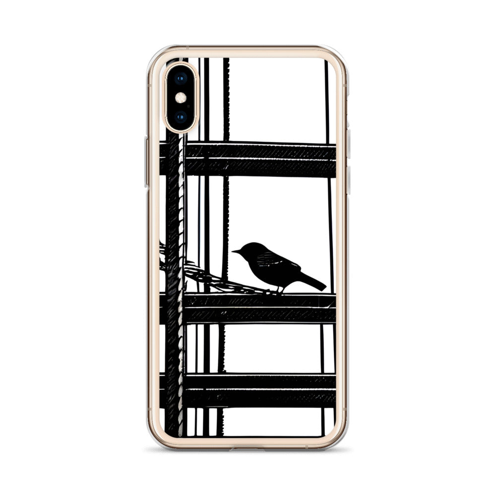 Solitary Perch on Clear Case for iPhone®