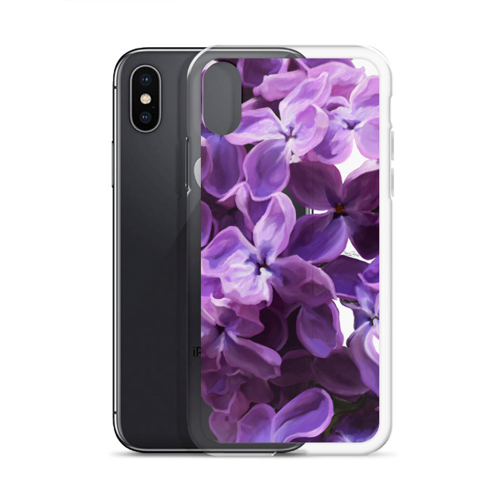 Jimmy’s Lilac on Clear Case for iPhone®