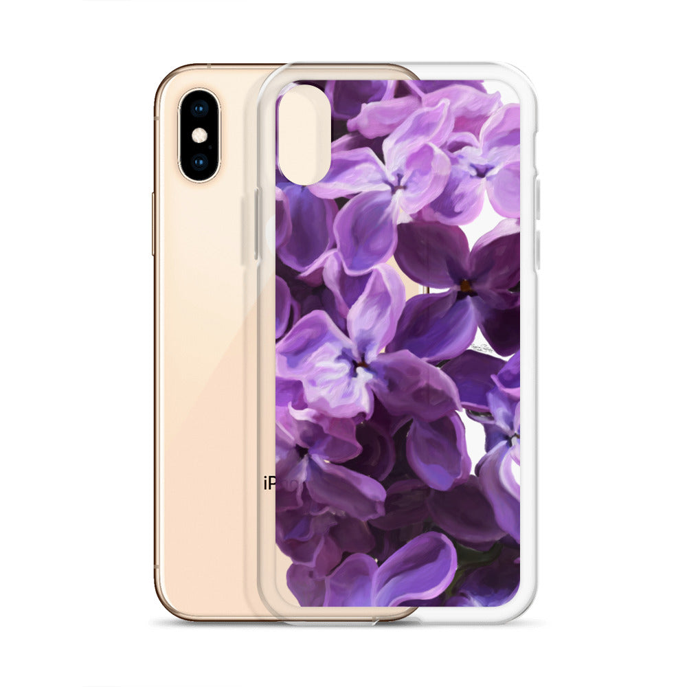 Jimmy’s Lilac on Clear Case for iPhone®