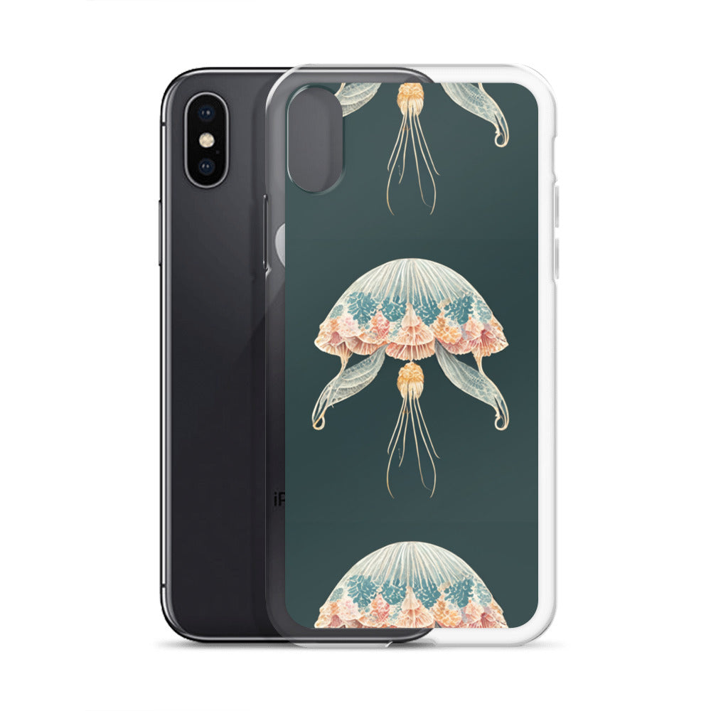 Aquatic Elegance Clear Case for iPhone®