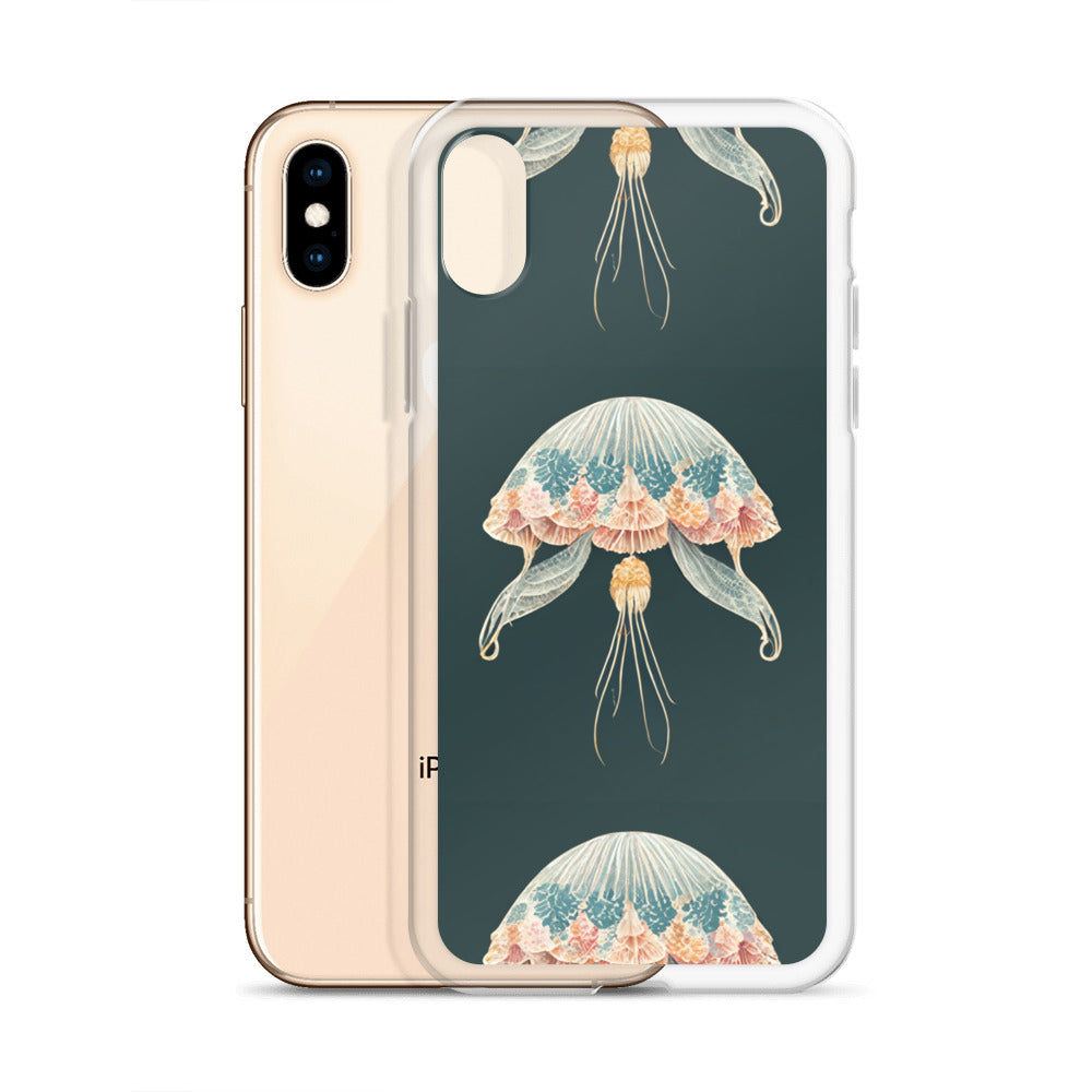 Aquatic Elegance Clear Case for iPhone®