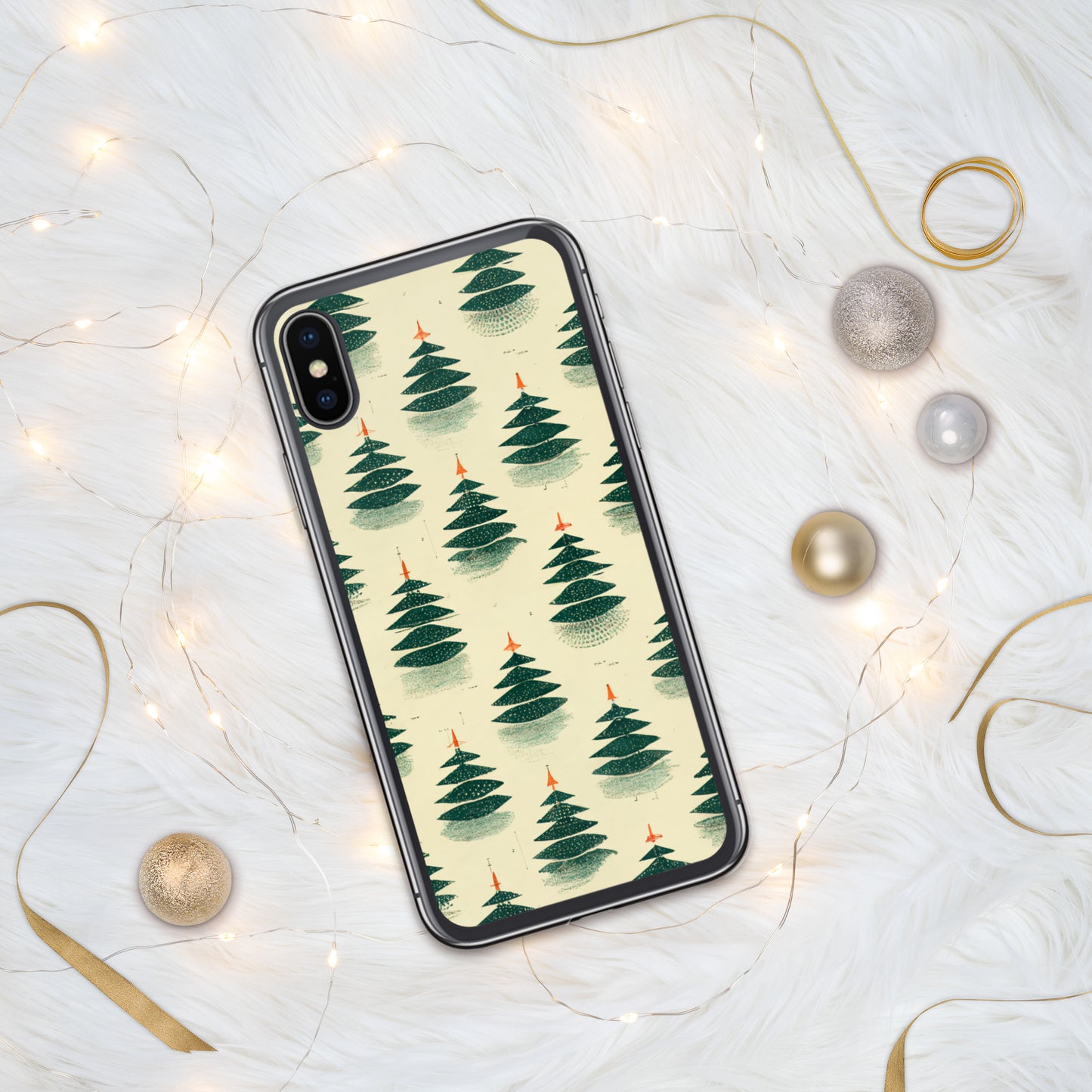 Merry Pine Parade Clear Case for iPhone®