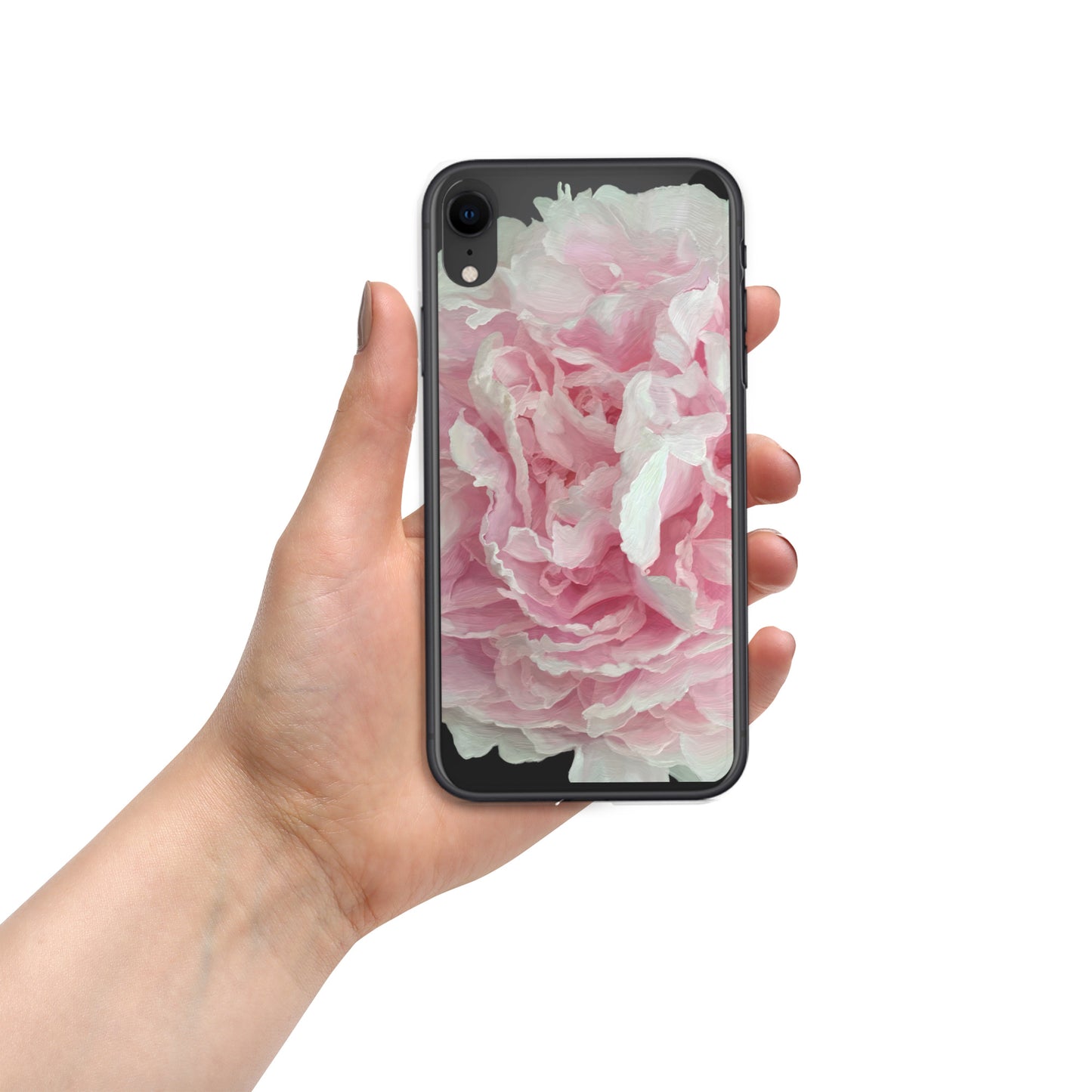 Cloey’s Peony on Clear Case for iPhone®