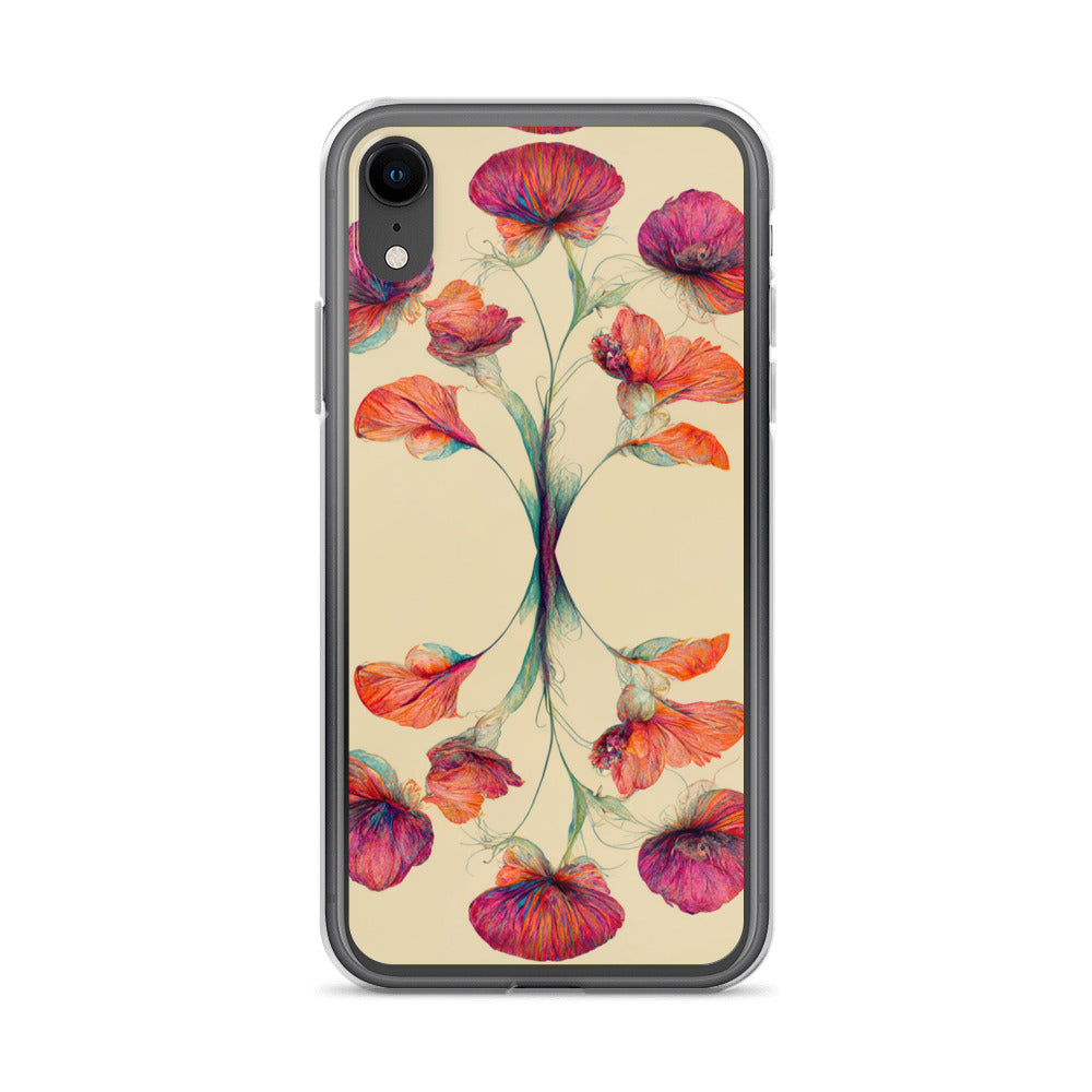 Nouveau Flowers on Clear Case for iPhone®