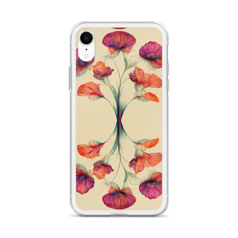 Nouveau Flowers on Clear Case for iPhone®