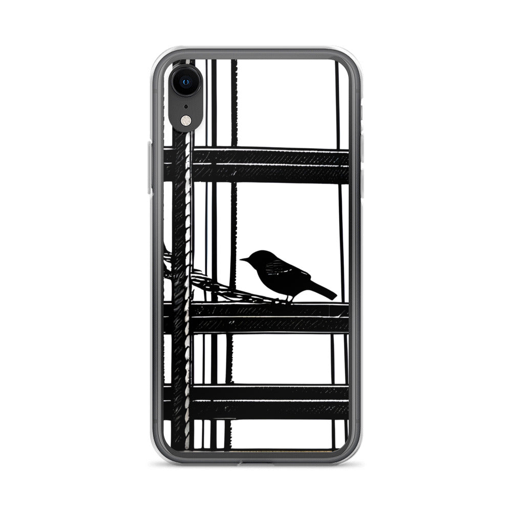 Solitary Perch on Clear Case for iPhone®