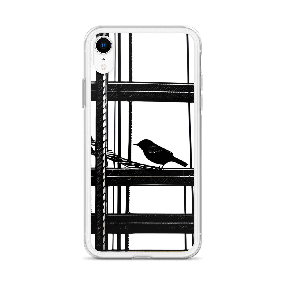 Solitary Perch on Clear Case for iPhone®