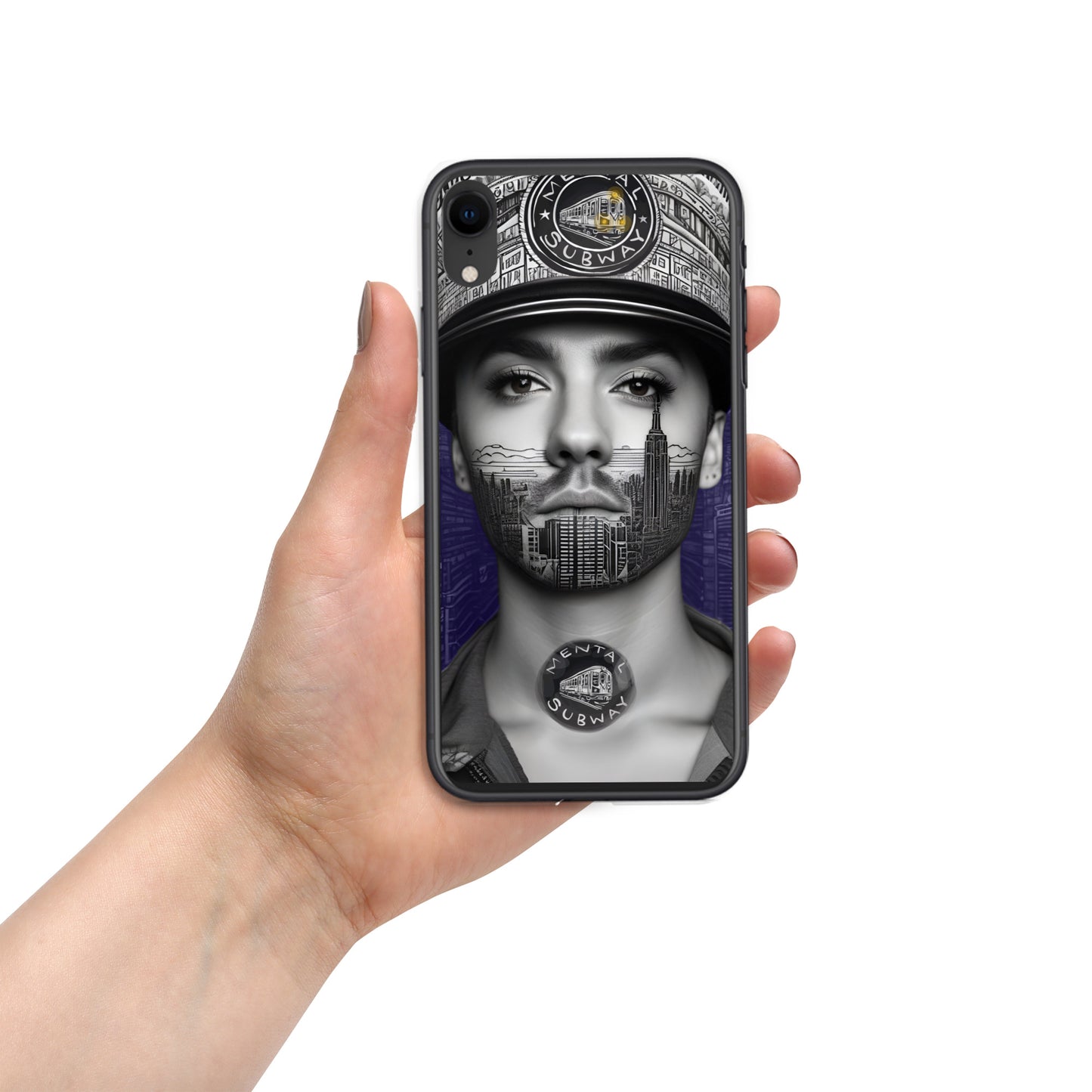 Mental Subway Police Clear Case for iPhone®