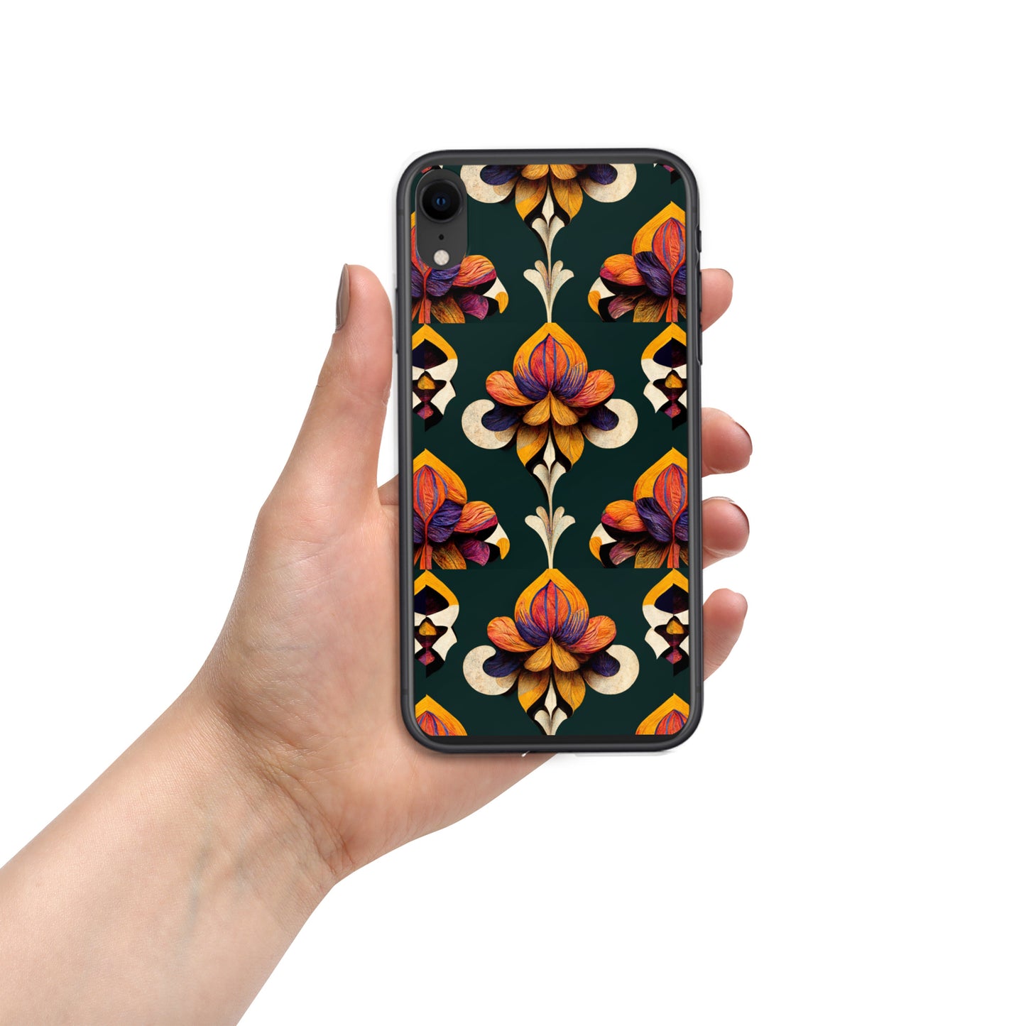 Taza’s Radiant Petals Clear Case for iPhone®