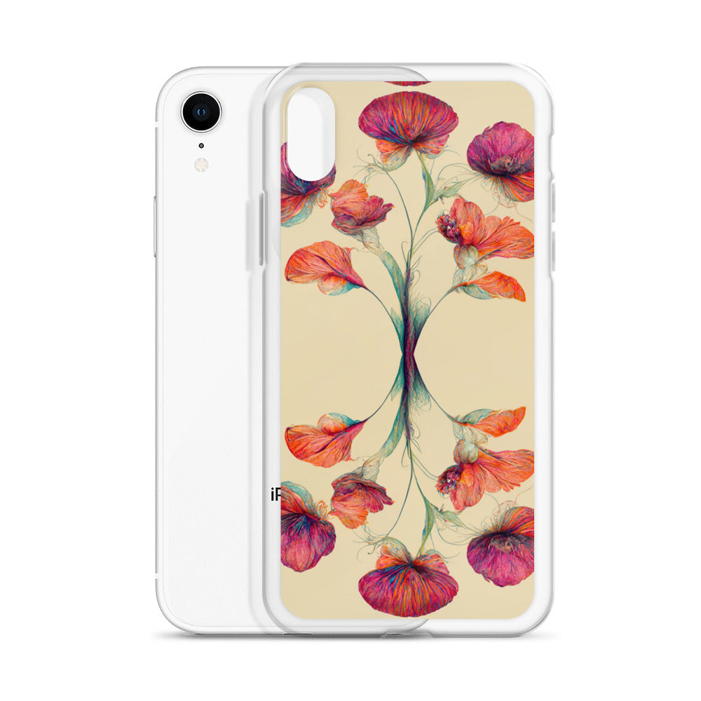 Nouveau Flowers on Clear Case for iPhone®