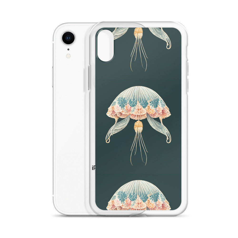 Aquatic Elegance Clear Case for iPhone®