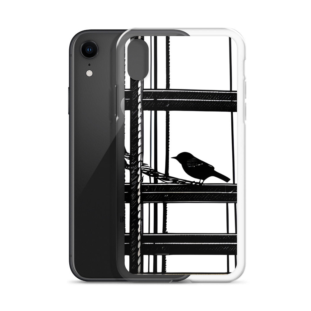 Solitary Perch on Clear Case for iPhone®