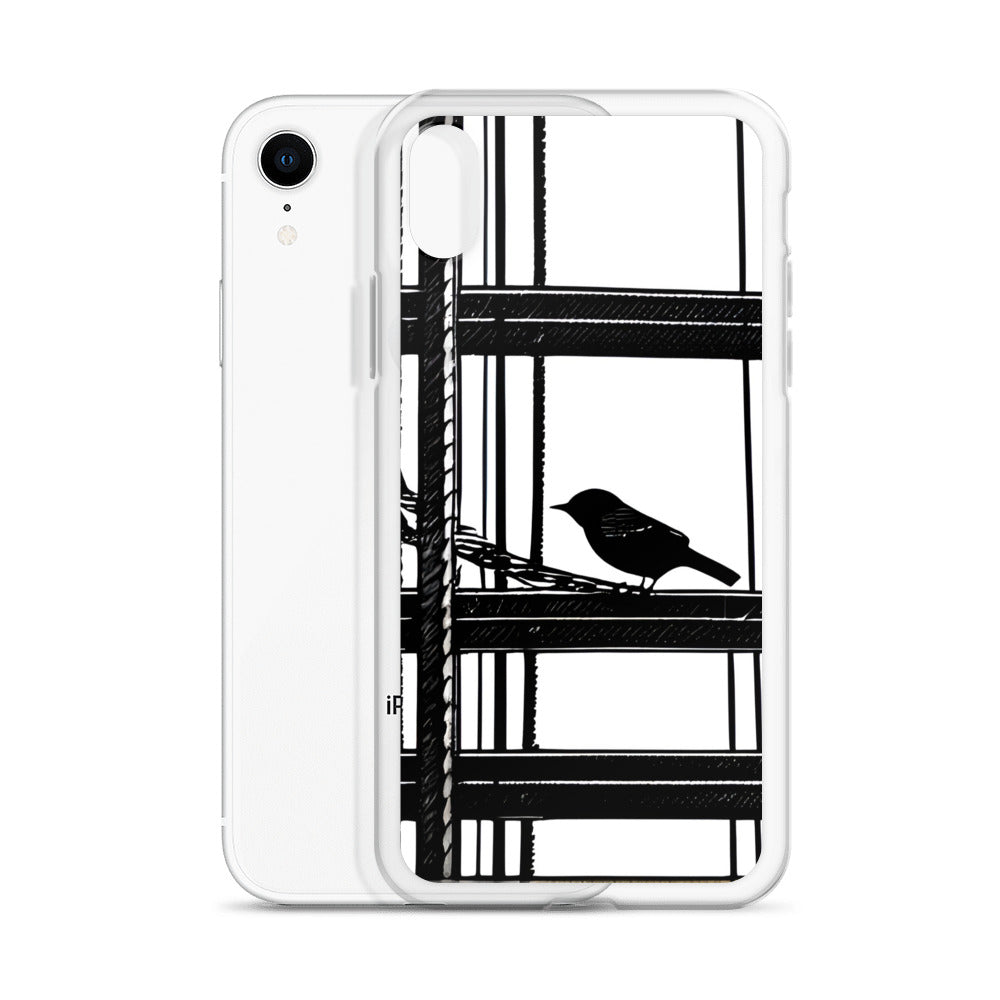 Solitary Perch on Clear Case for iPhone®