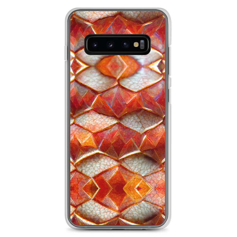 Calcithron, the Stonebound Ember Dragon Clear Case for Samsung®