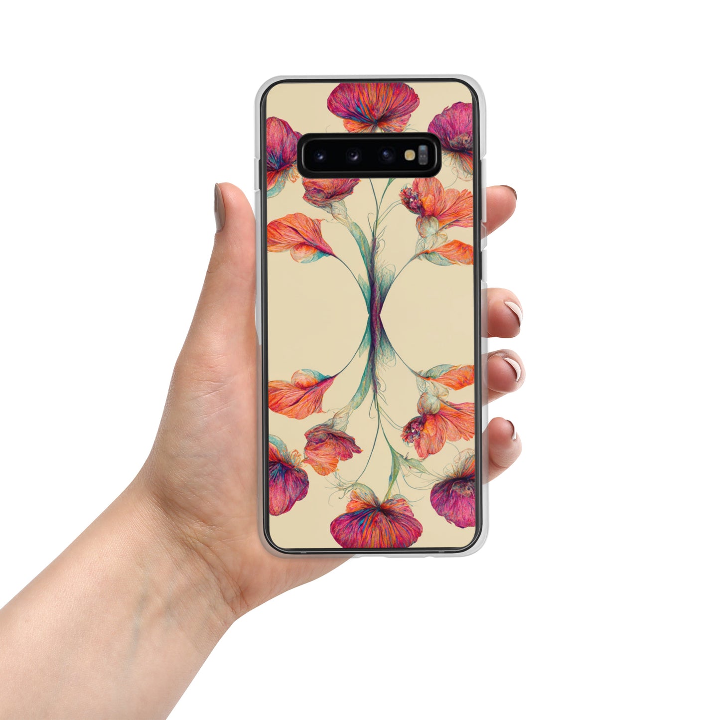 Nouveau Flowers Clear Case for Samsung®