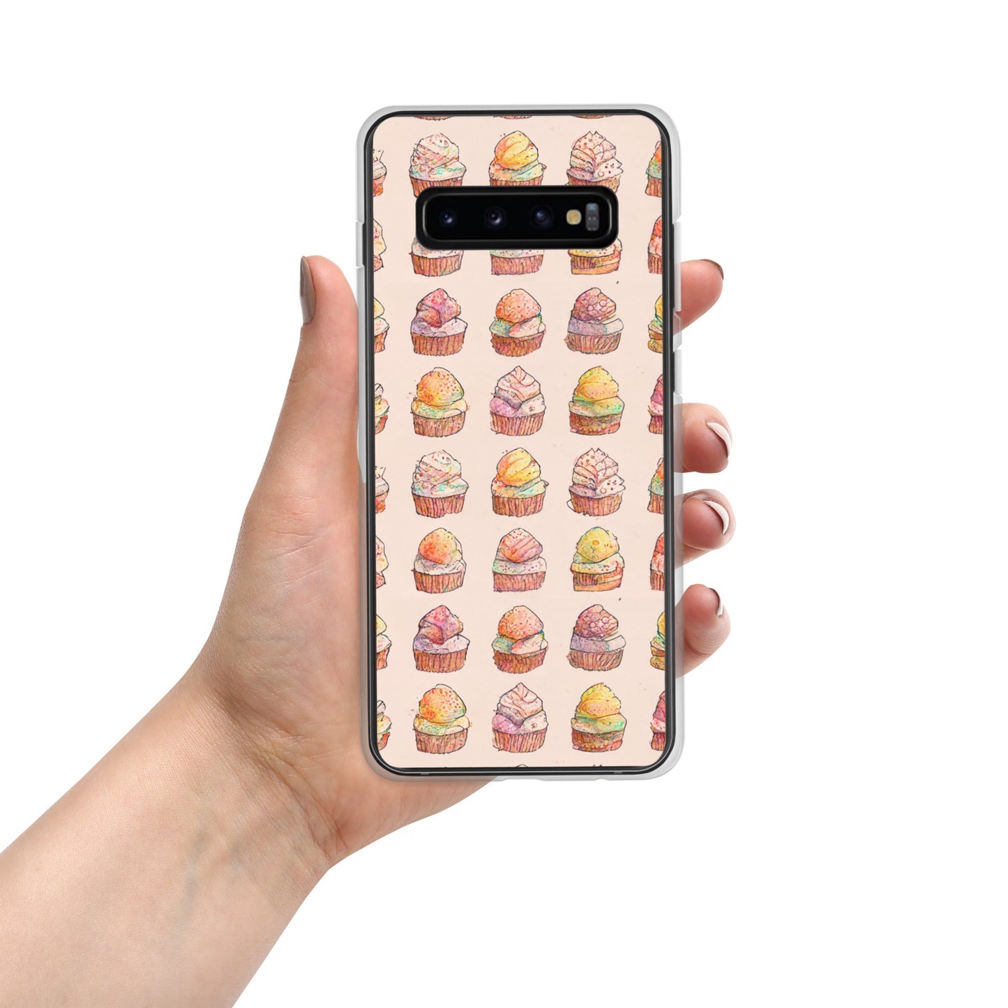 Dancing on Mom’s feet while Cupcakes Bake Clear Case for Samsung®