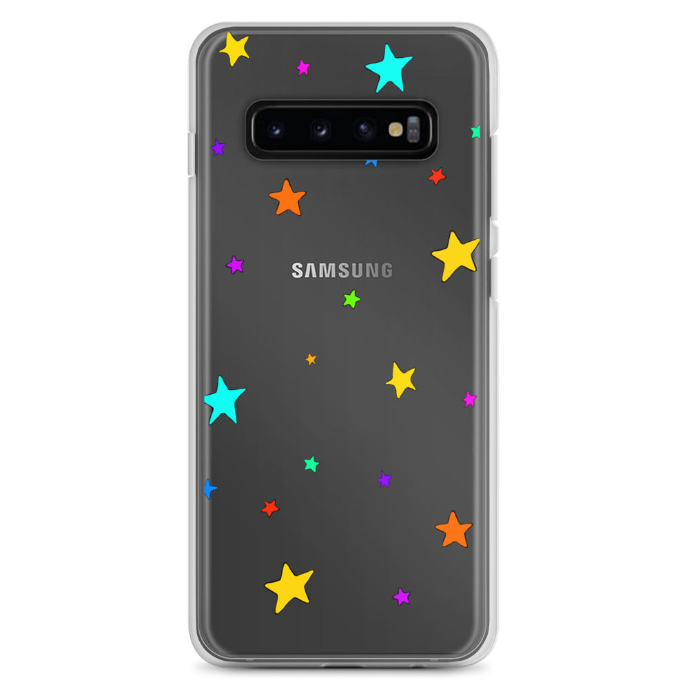 Colorful Stars Clear Case for Samsung®