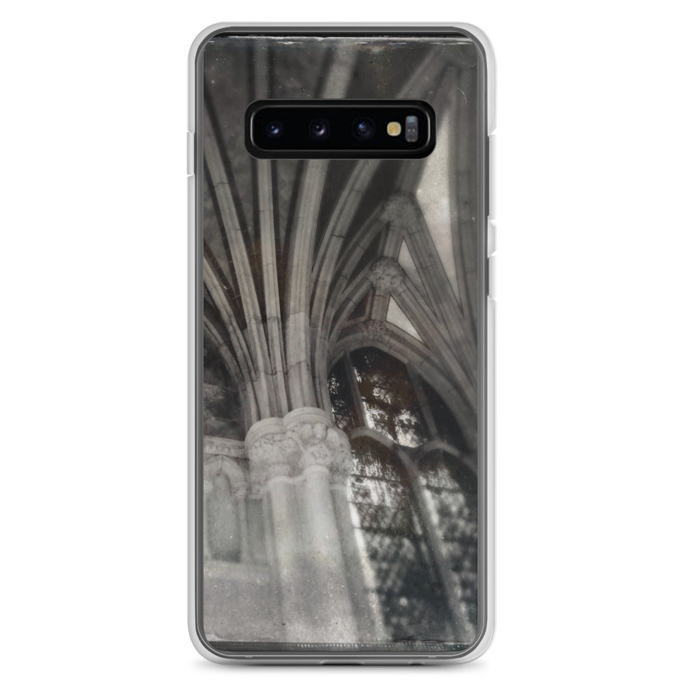 Gothic Shadows and Light at St. John Divine, NYC Clear Case for Samsung®