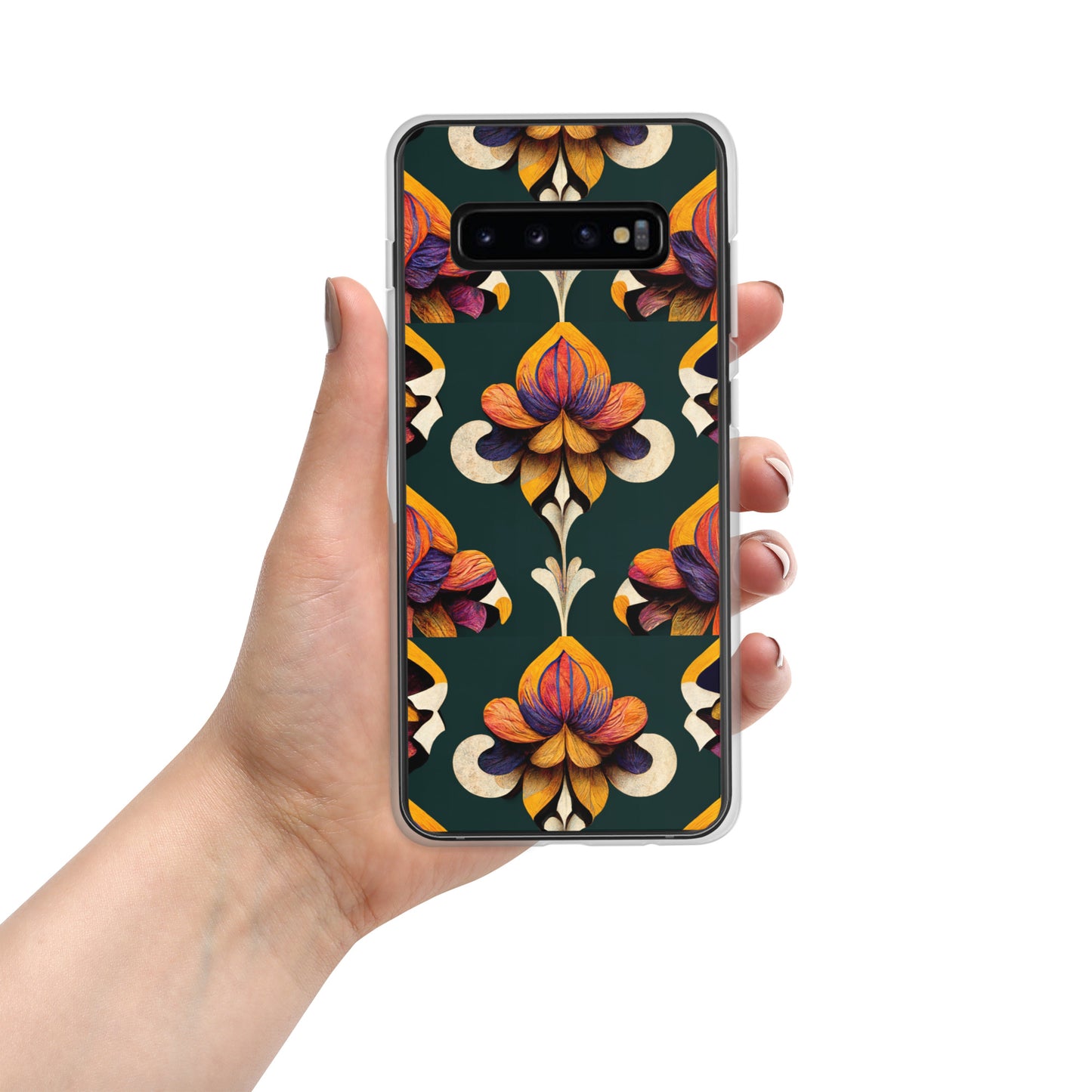 Taza’s Radiant Petals Clear Case for Samsung®