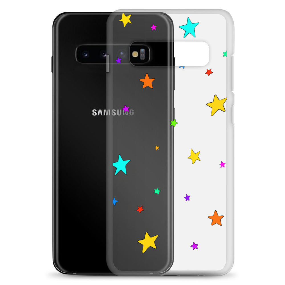 Colorful Stars Clear Case for Samsung®