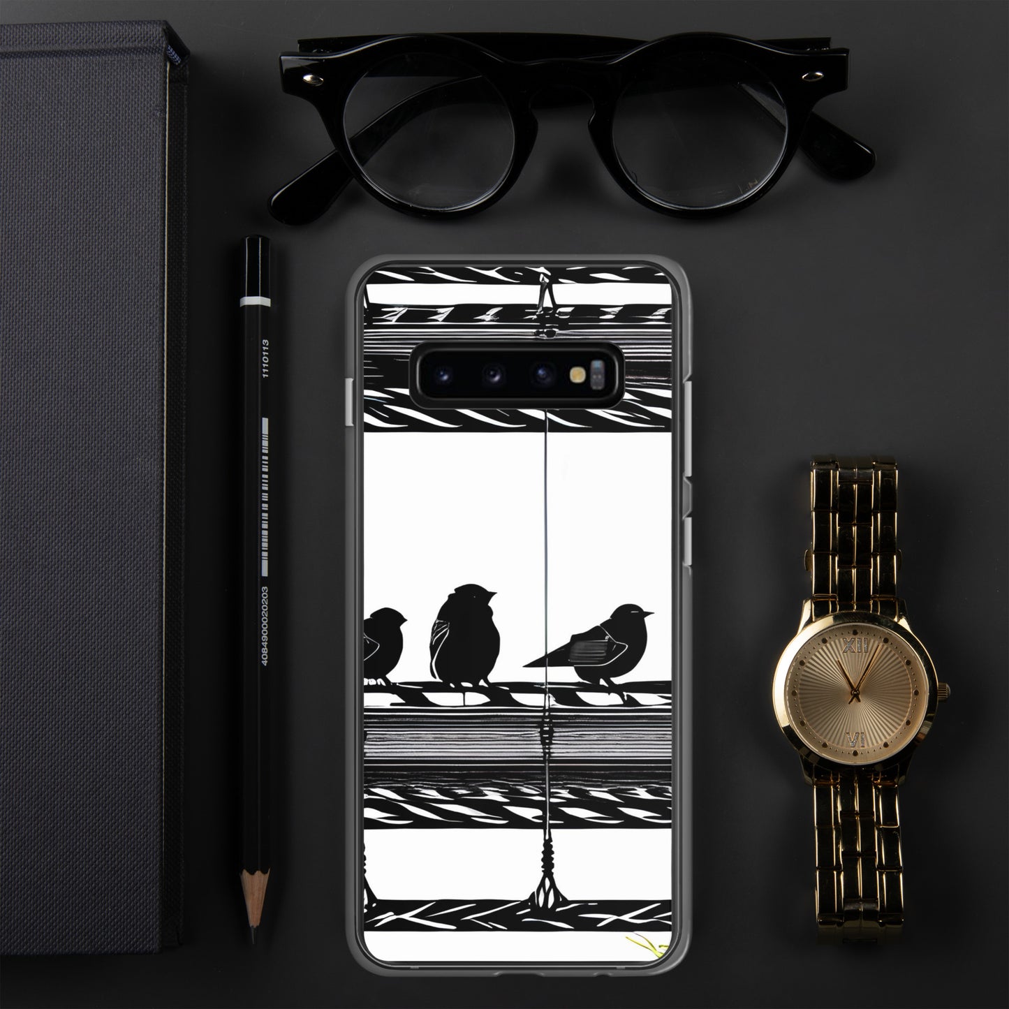 Line of Birds Clear Case for Samsung®