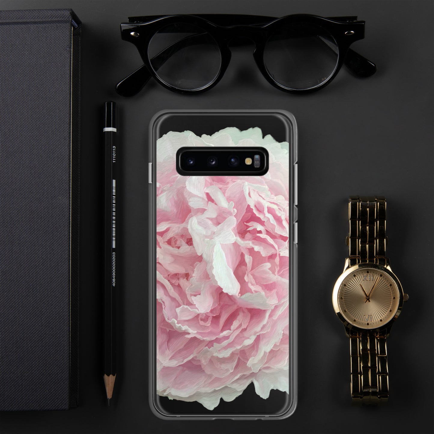 Cloey’s Peony Clear Case for Samsung®