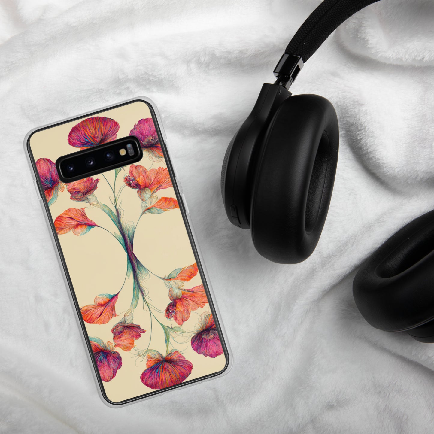 Nouveau Flowers Clear Case for Samsung®