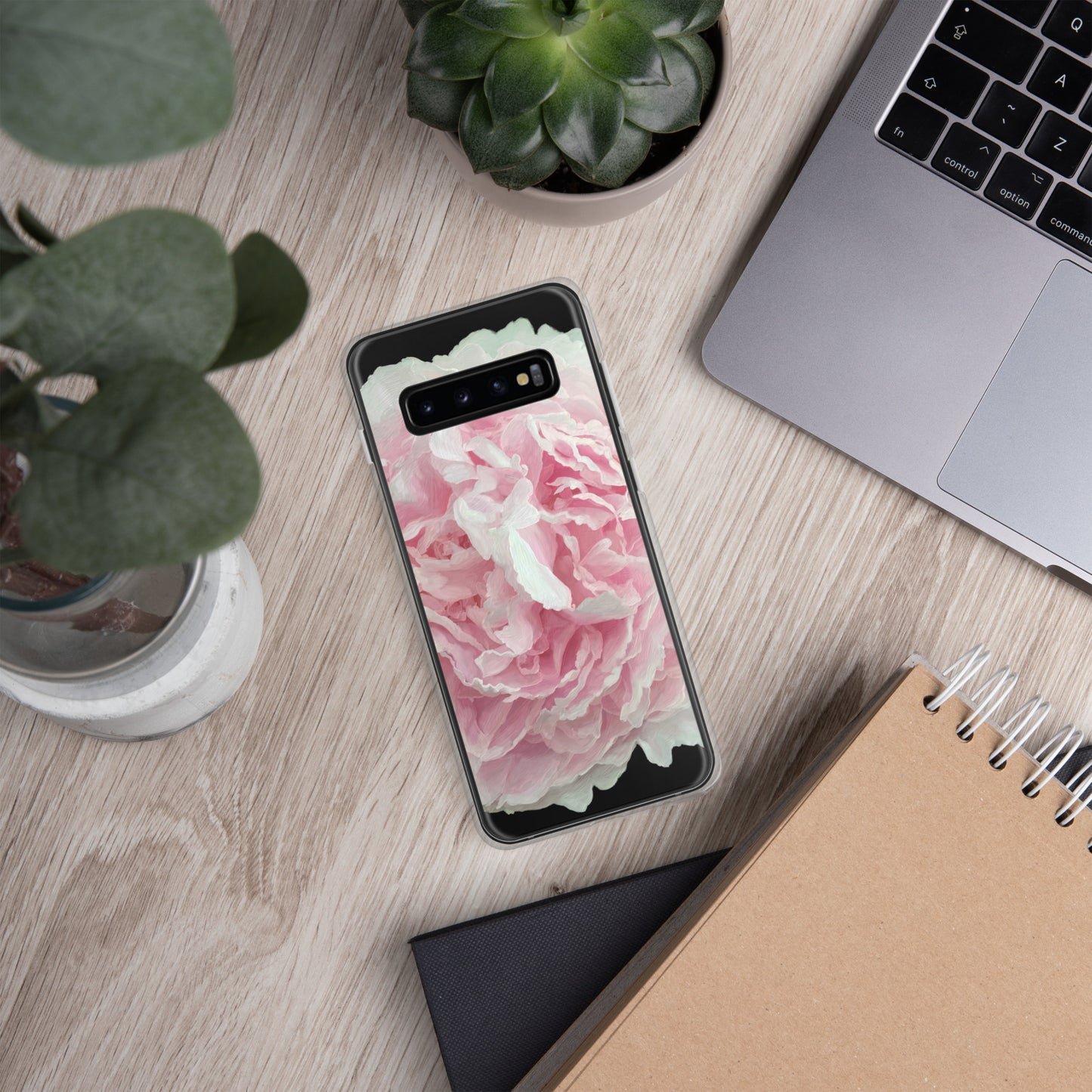 Cloey’s Peony Clear Case for Samsung®