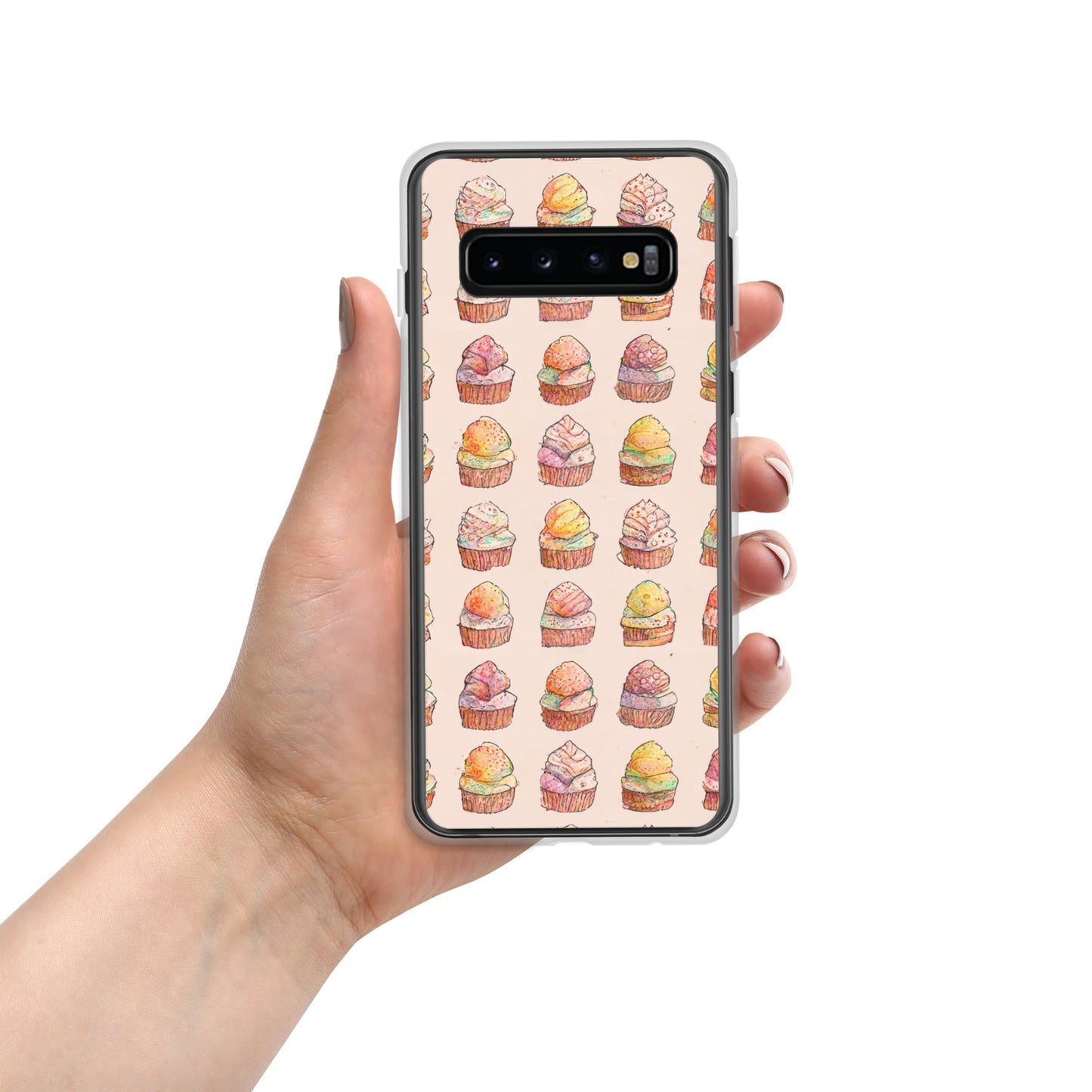 Dancing on Mom’s feet while Cupcakes Bake Clear Case for Samsung®