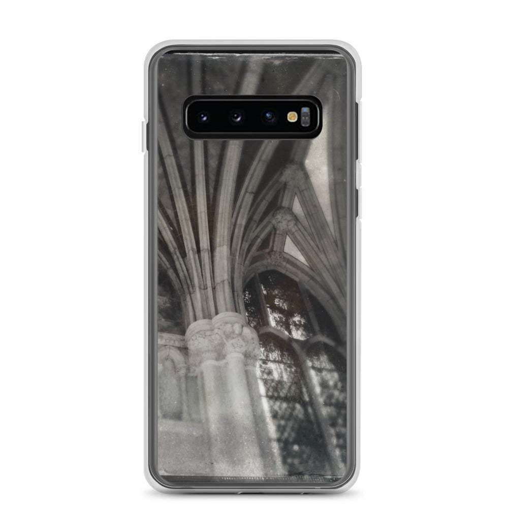 Gothic Shadows and Light at St. John Divine, NYC Clear Case for Samsung®