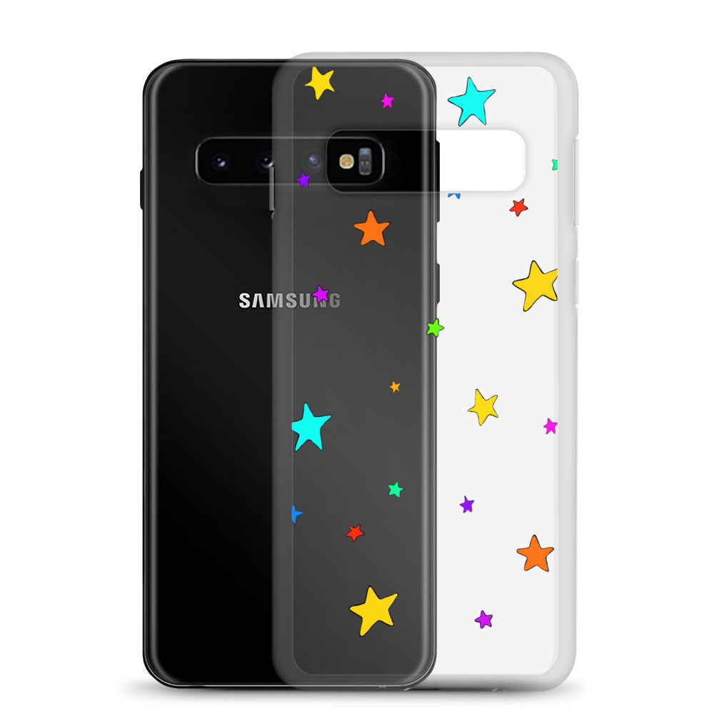 Colorful Stars Clear Case for Samsung®