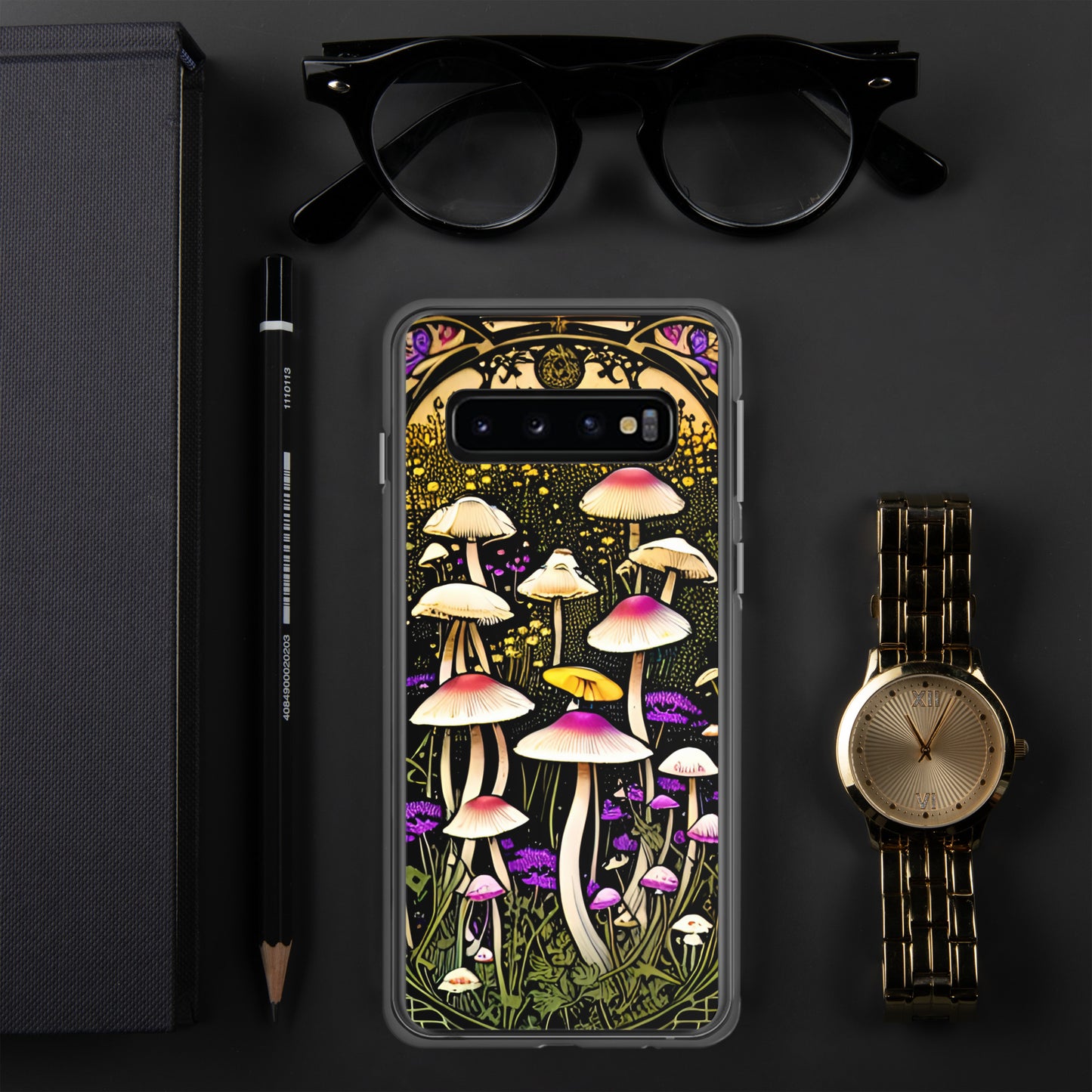 Nouveau Mushroom Meadow Clear Case for Samsung®