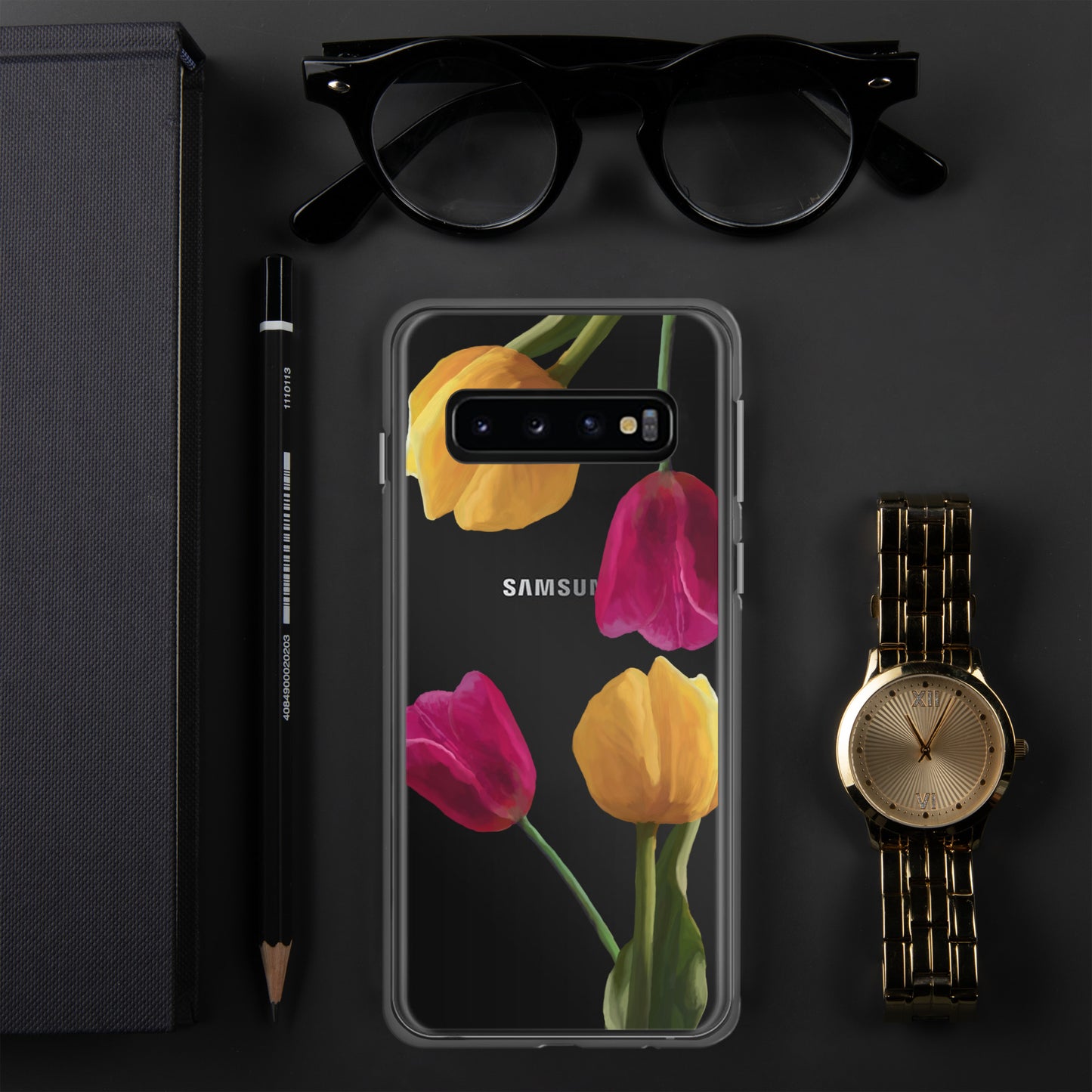 Jermita’s Tulips Clear Case for Samsung®