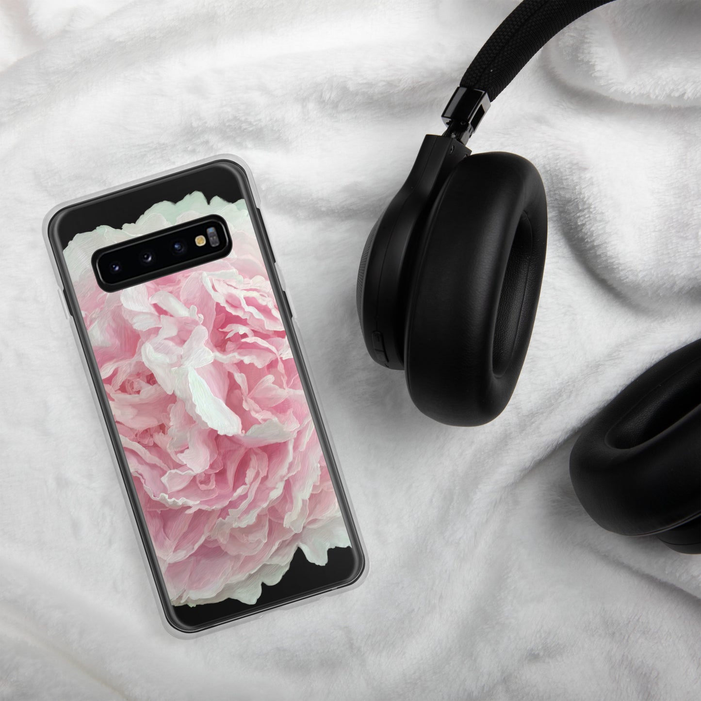 Cloey’s Peony Clear Case for Samsung®