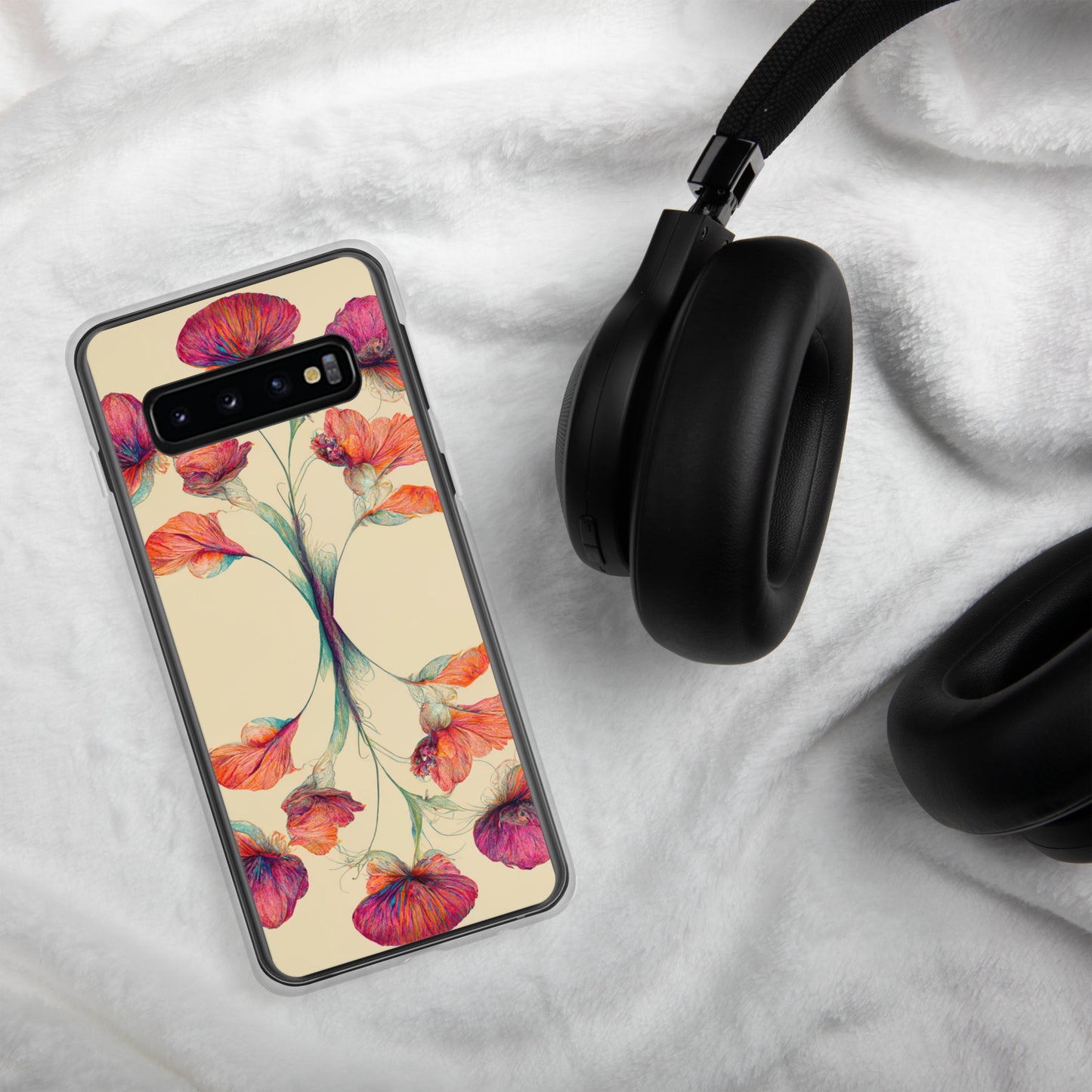 Nouveau Flowers Clear Case for Samsung®