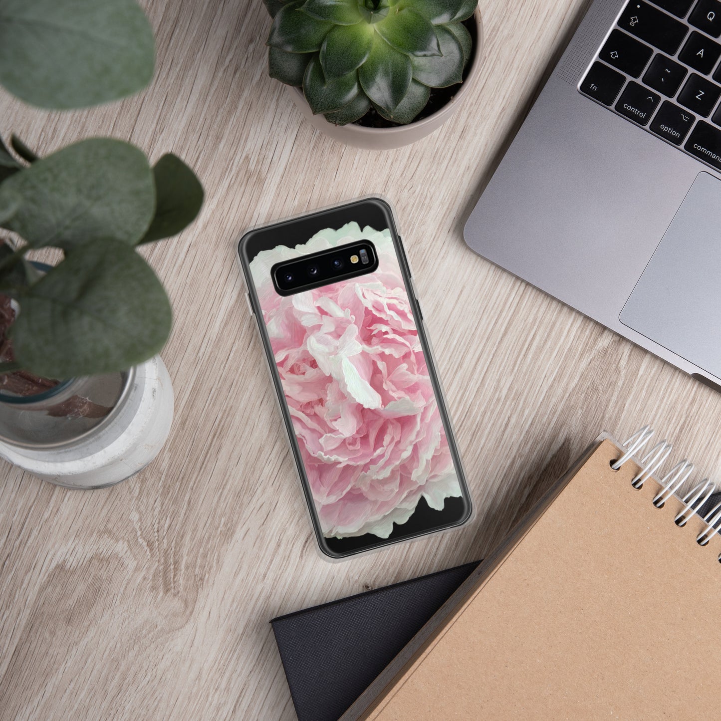 Cloey’s Peony Clear Case for Samsung®