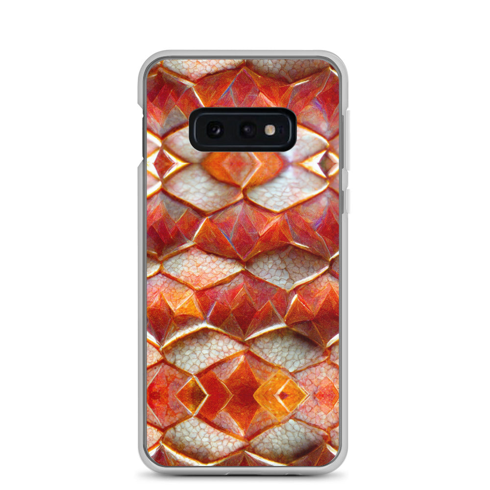 Calcithron, the Stonebound Ember Dragon Clear Case for Samsung®