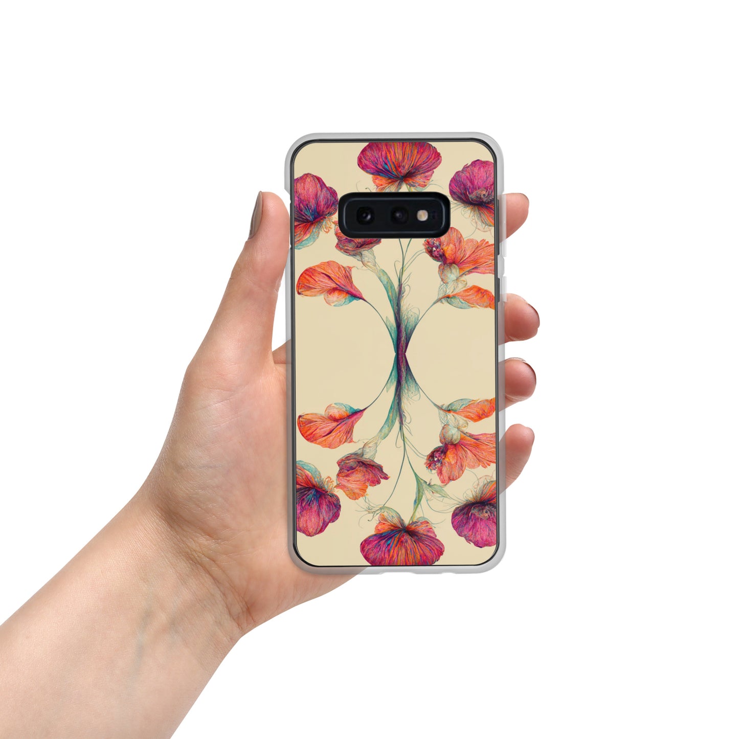 Nouveau Flowers Clear Case for Samsung®