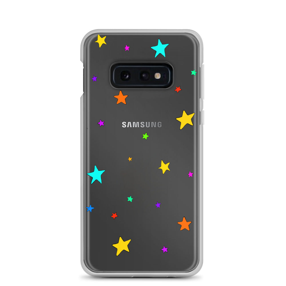 Colorful Stars Clear Case for Samsung®