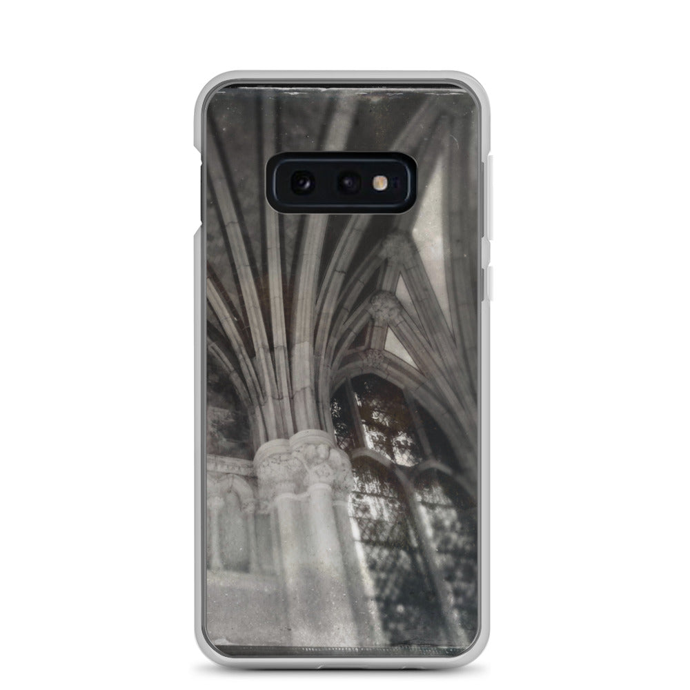 Gothic Shadows and Light at St. John Divine, NYC Clear Case for Samsung®