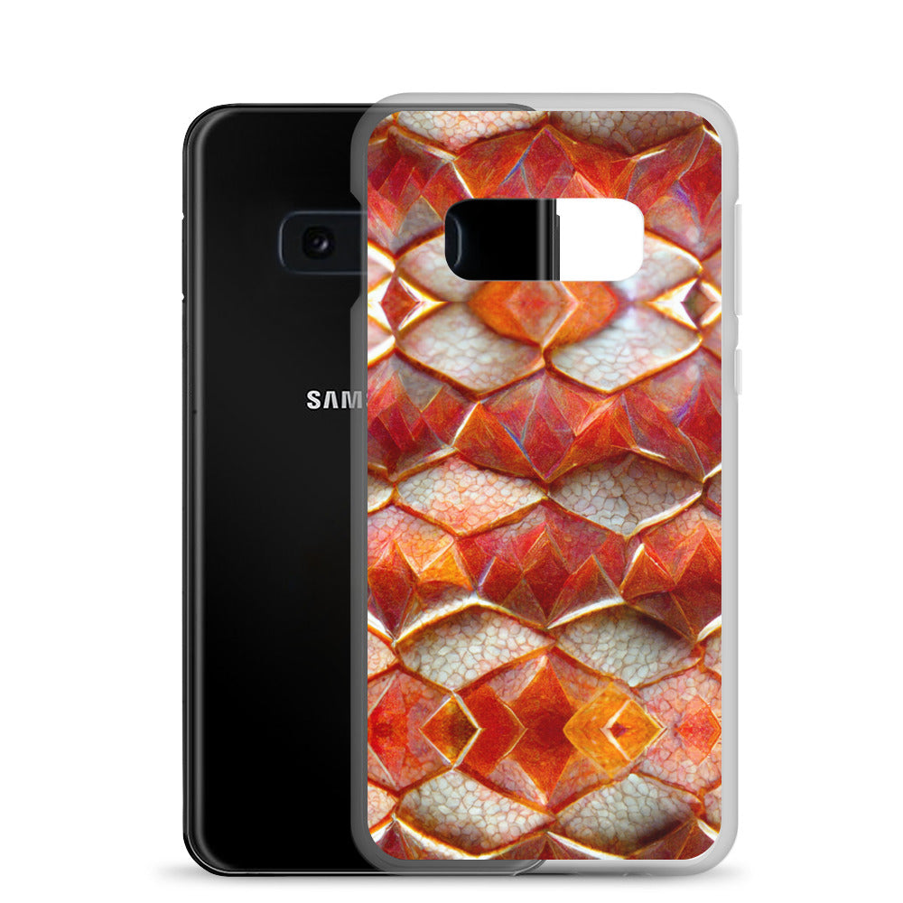 Calcithron, the Stonebound Ember Dragon Clear Case for Samsung®