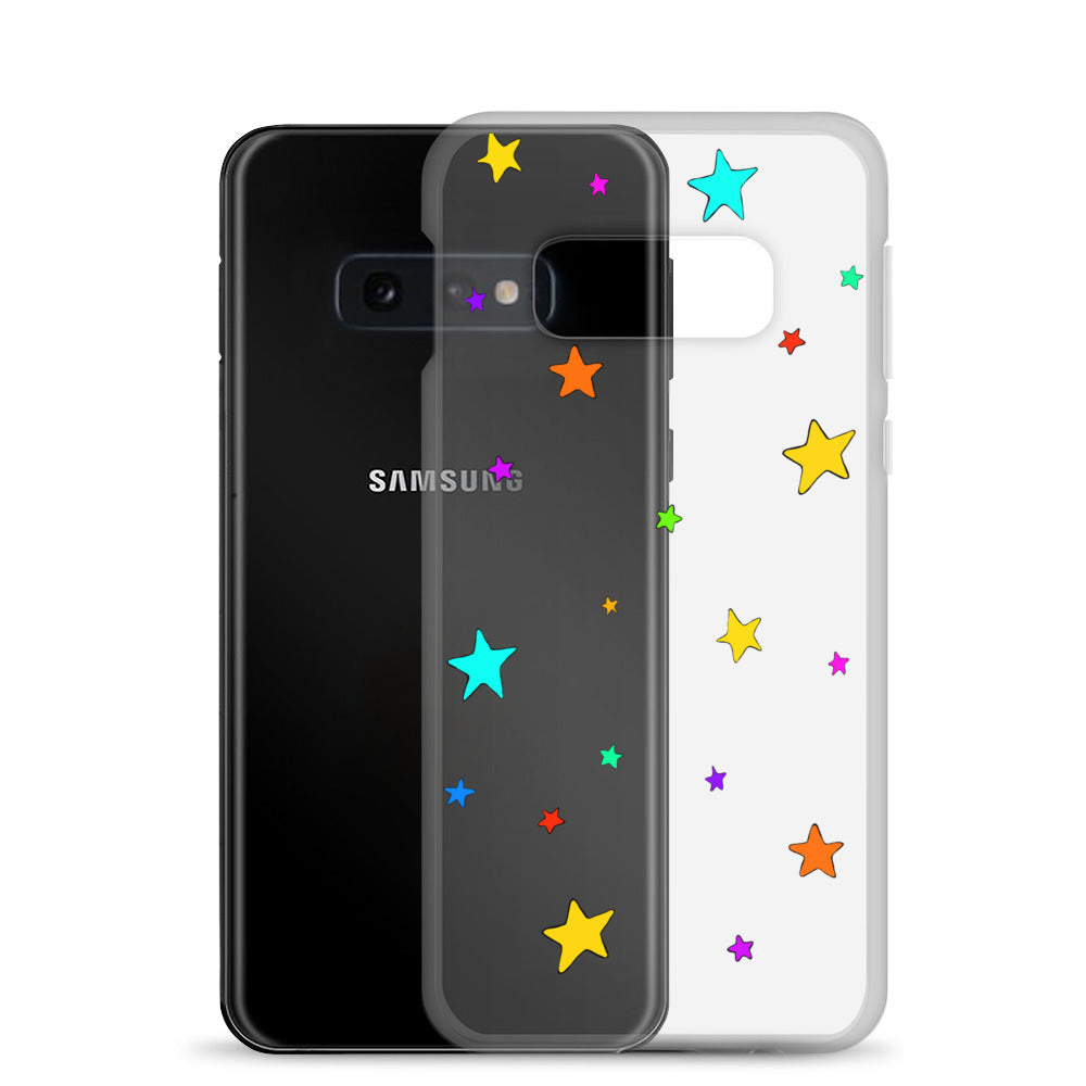 Colorful Stars Clear Case for Samsung®