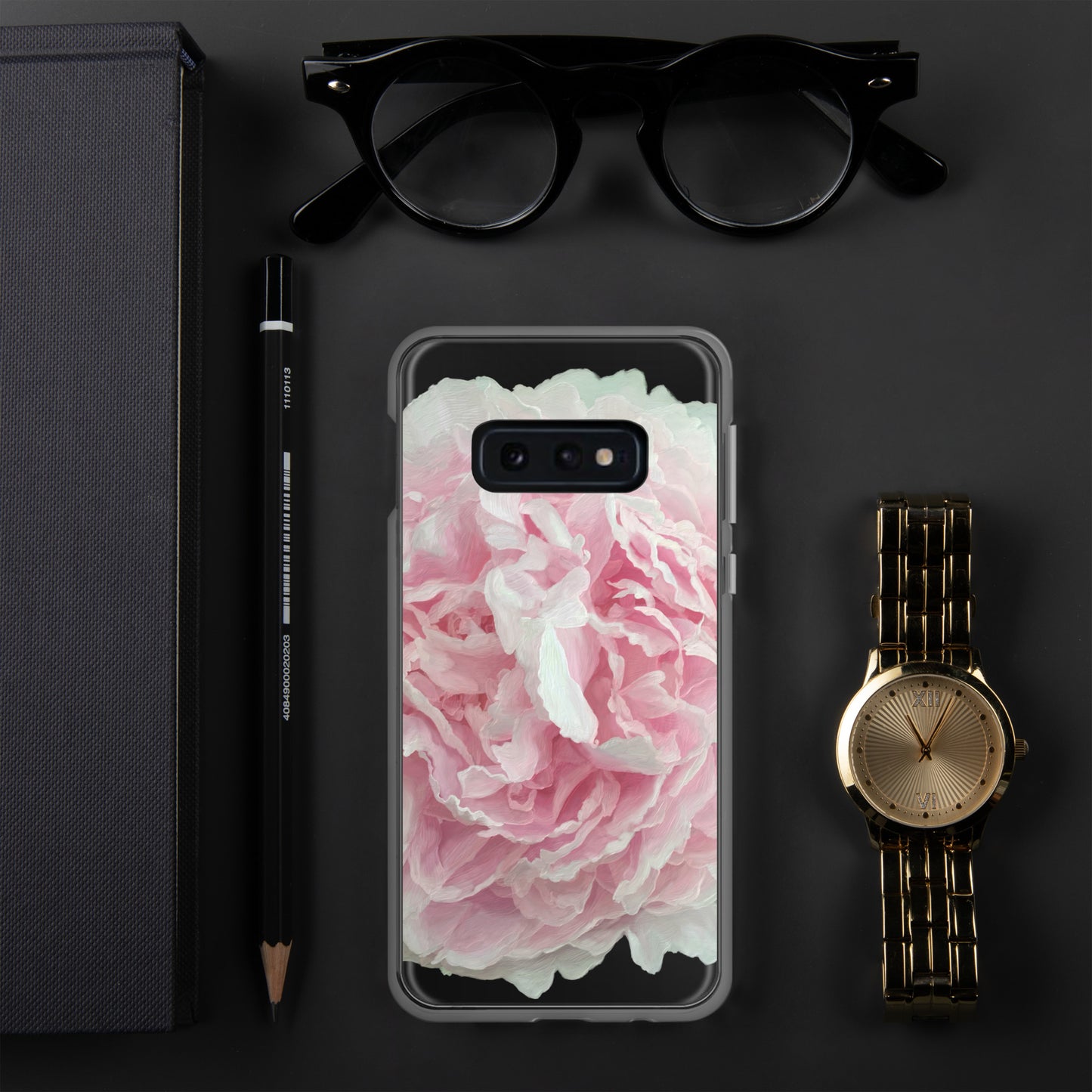 Cloey’s Peony Clear Case for Samsung®