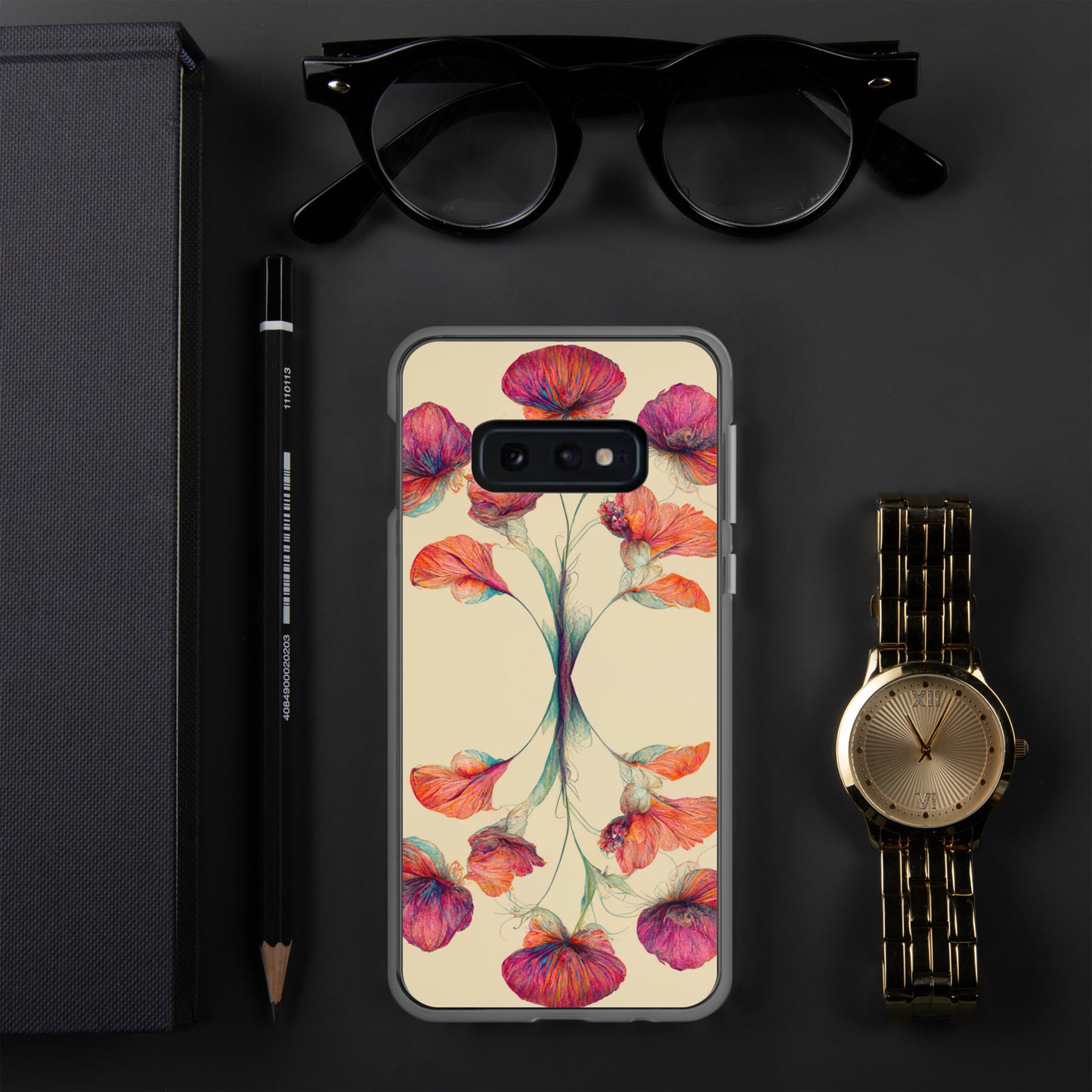 Nouveau Flowers Clear Case for Samsung®