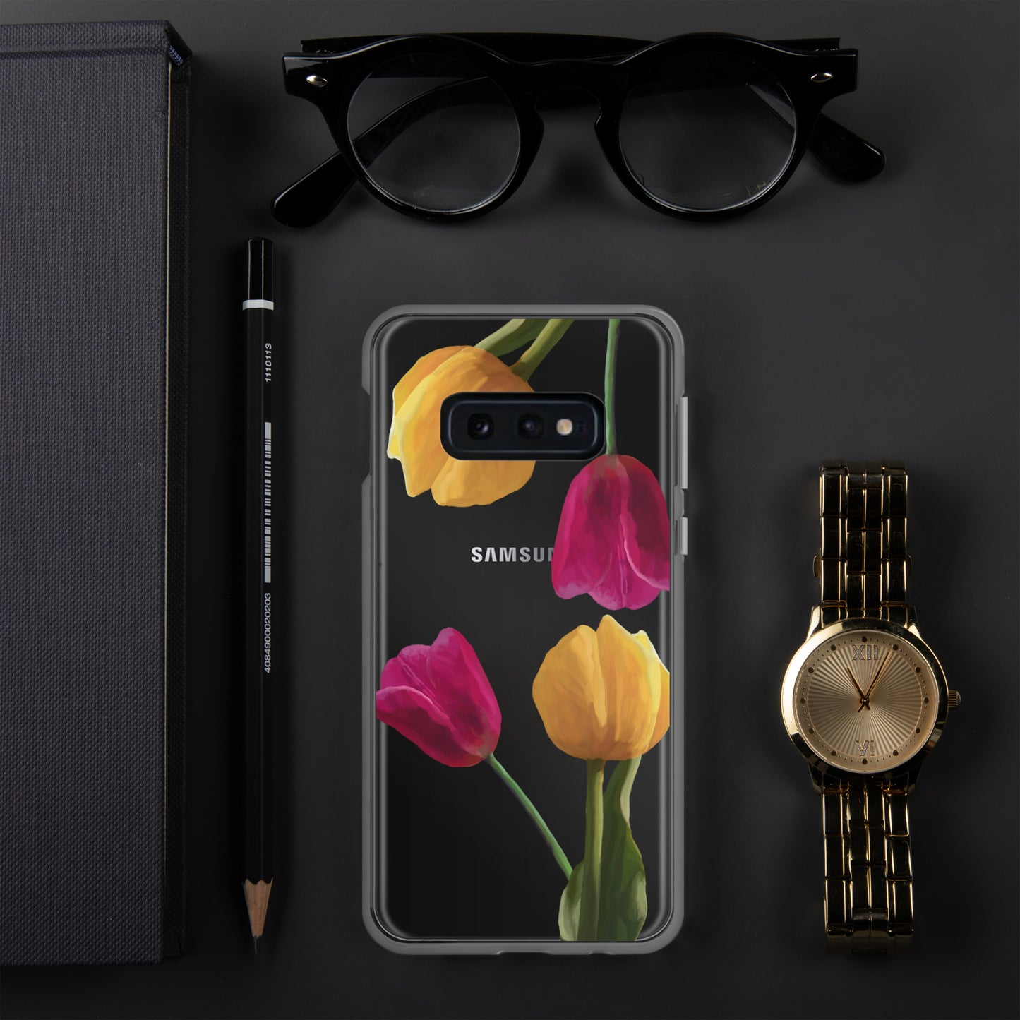 Jermita’s Tulips Clear Case for Samsung®