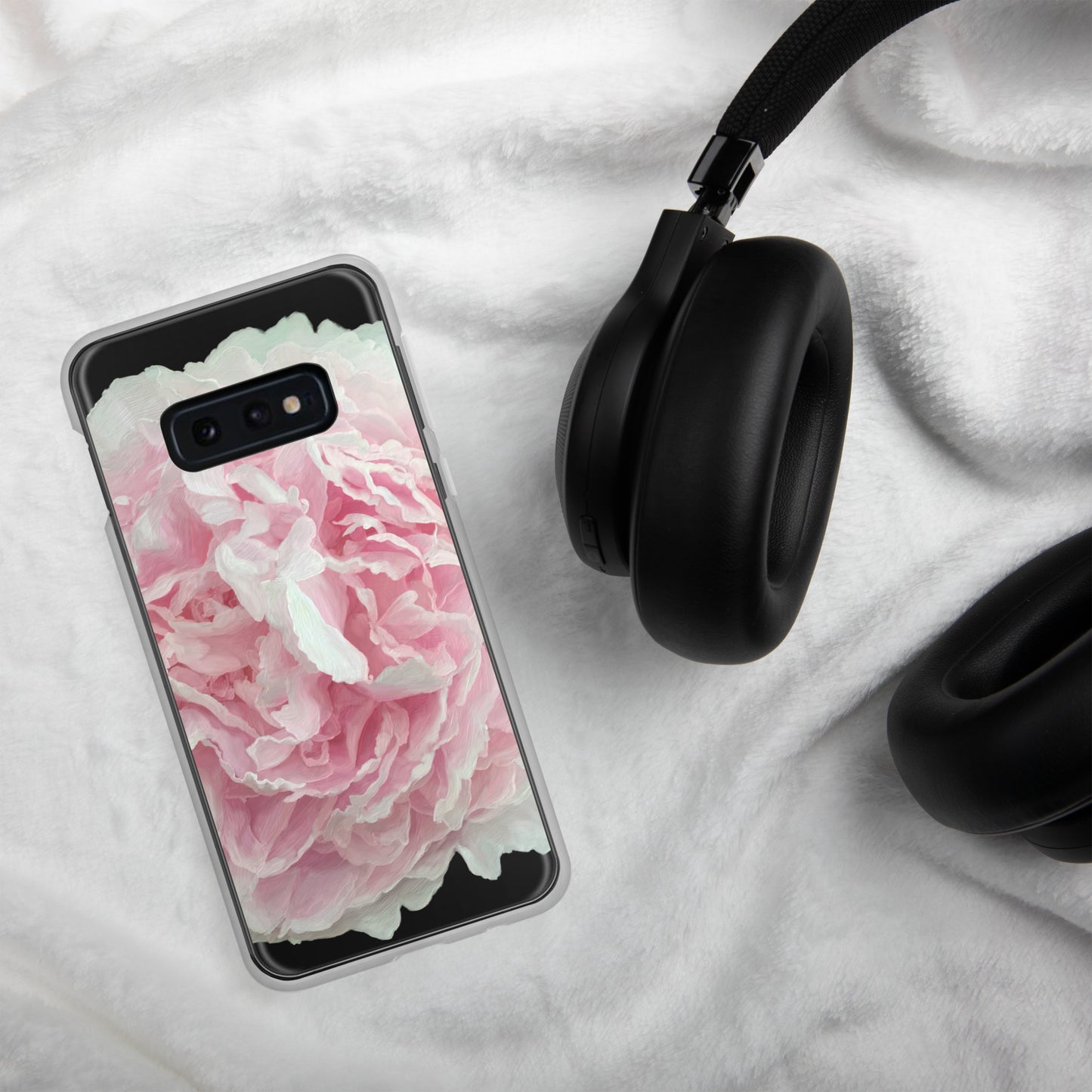 Cloey’s Peony Clear Case for Samsung®